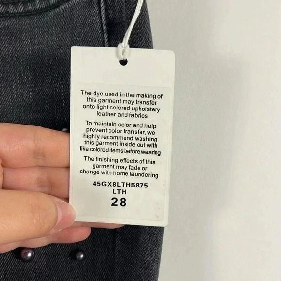 NWT Joe’s The Smith  Pearl Jeans High Rise Straight Ankle - Picture 6 of 9